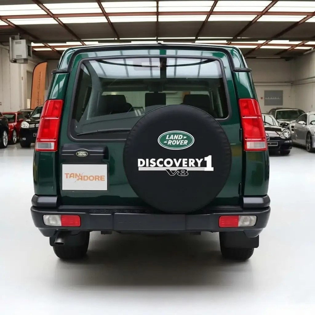 Discovery V8 Spare Wheel Tire Cover